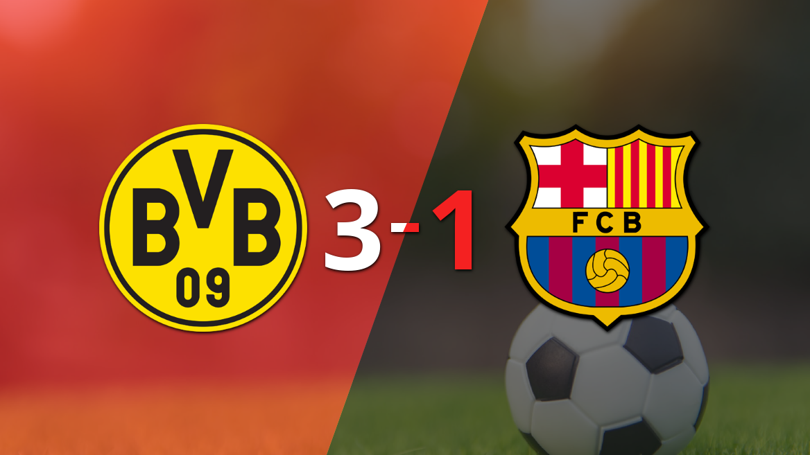 Barcelona cayó ante Borussia Dortmund, pero igual clasificó