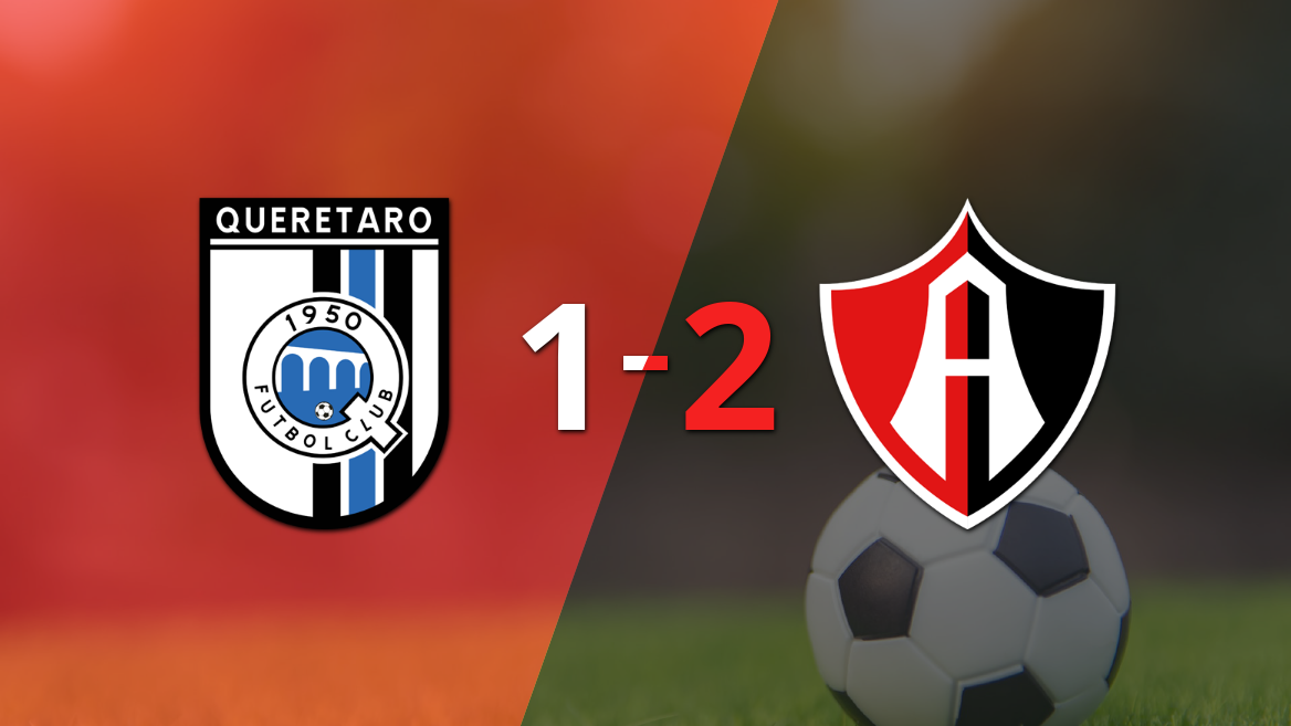 Ajustada victoria por 2 a 1 de Atlas con un gol agónico incluido