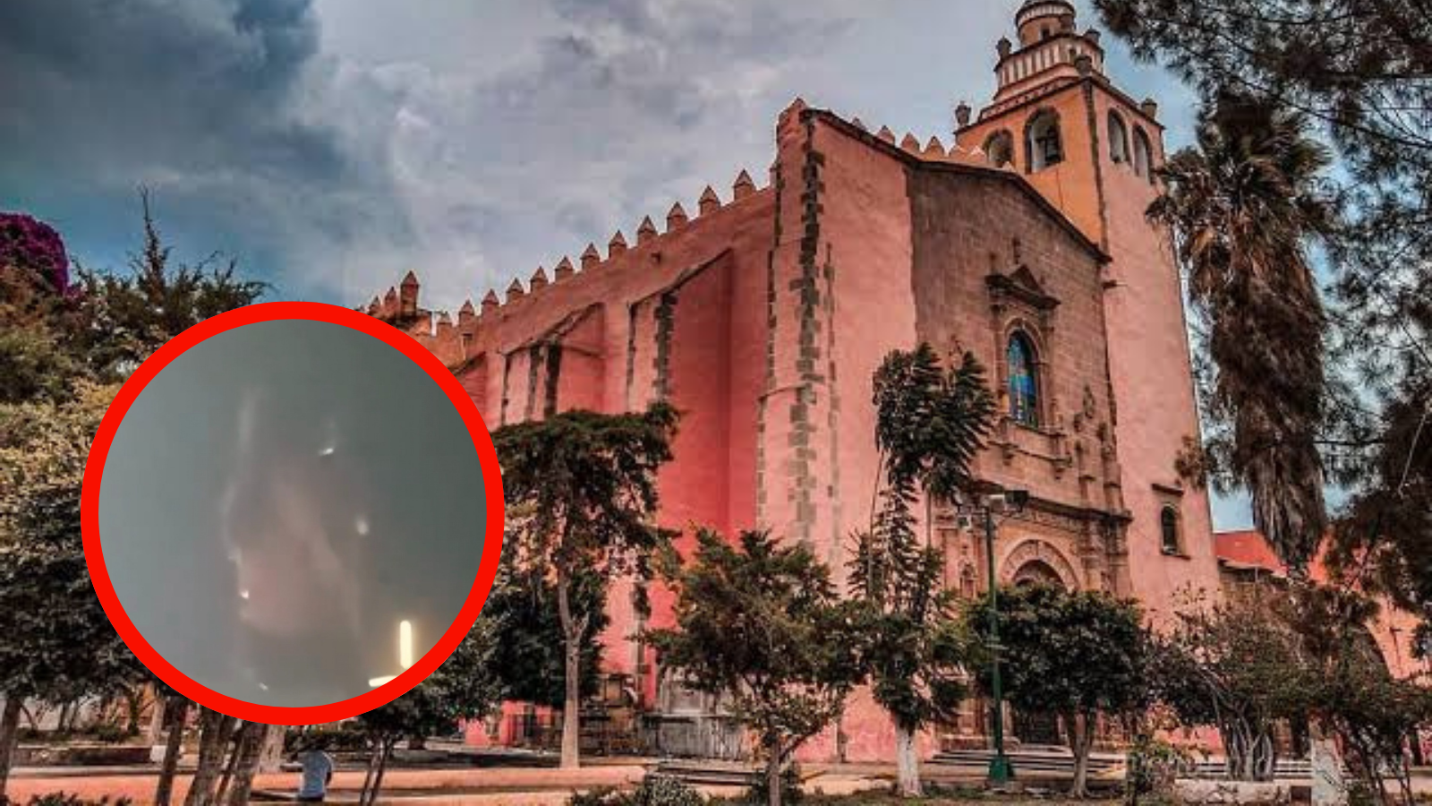 VIDEO: Mujer causa temor en iglesia de Ixmiquilpan
