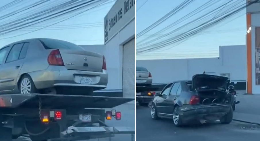 Accidente en la Pachuca-Sahagún: choque por alcance deja daños materiales