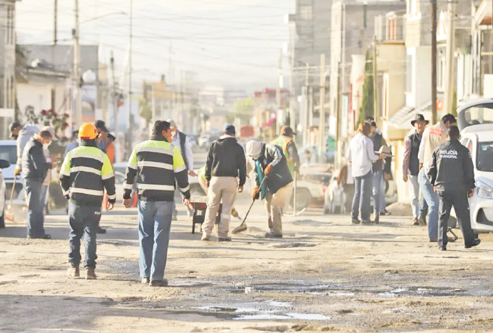 Preparan la segunda etapa del programa de bacheo en Pachuca