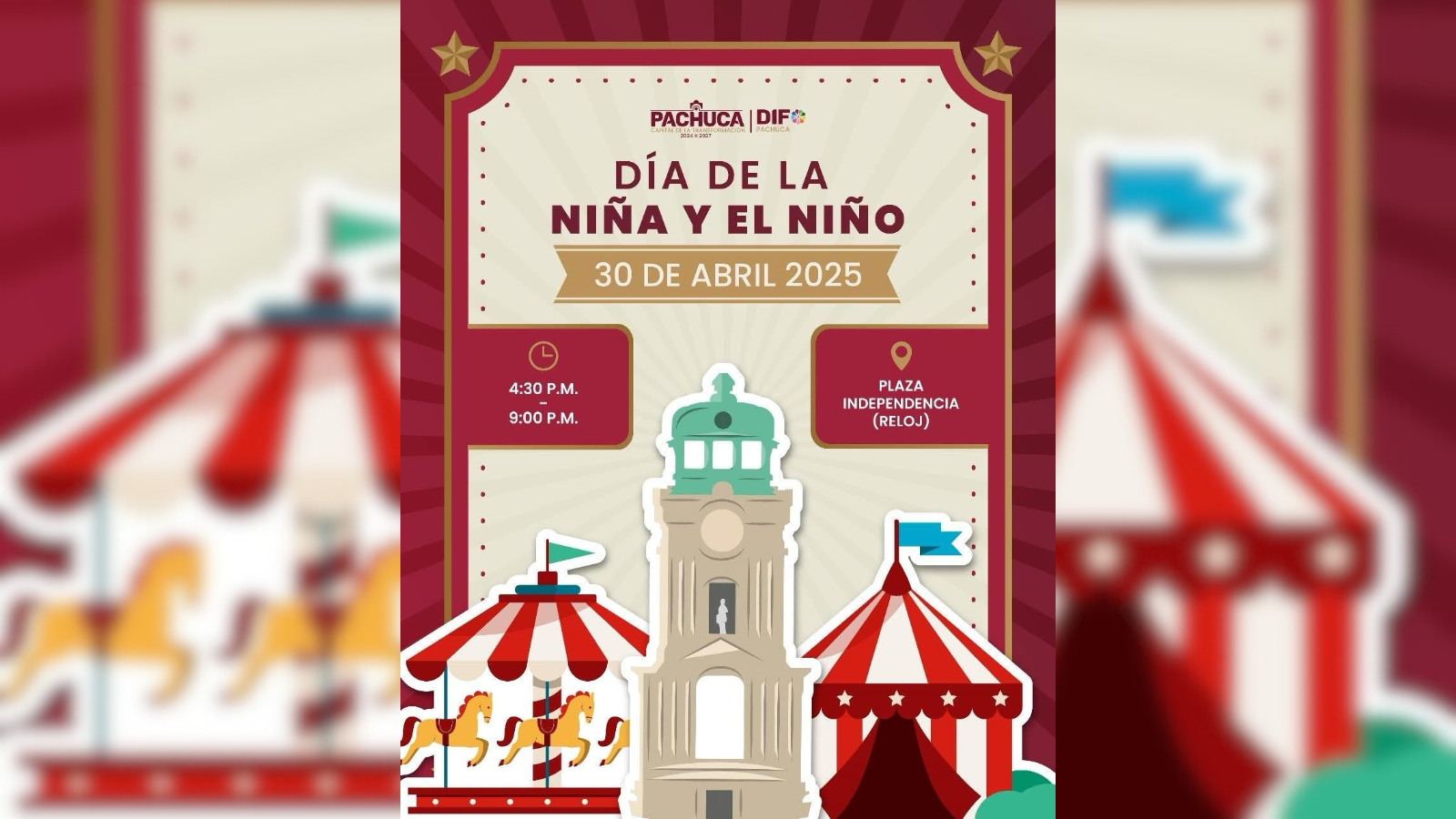 Celebración del Día de la Niña y el Niño en Pachuca: checa dónde y a qué hora