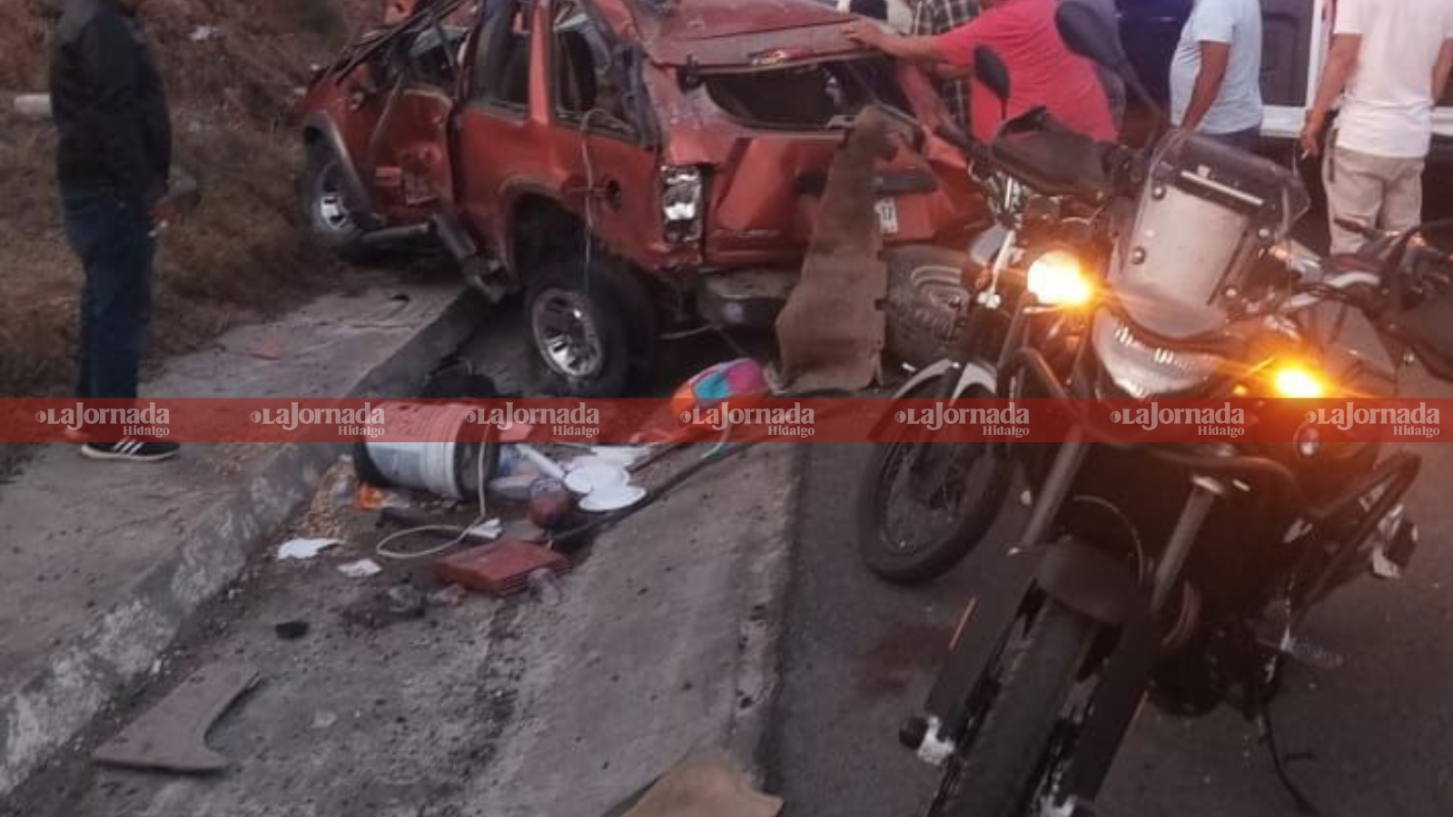 Fatal accidente en la carretera México-Tulancingo deja a tres personas sin vida