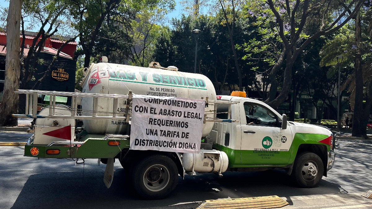 Movimiento nacional de gaseros llegan a la Secretaría de Energía para exigir tarifas justas