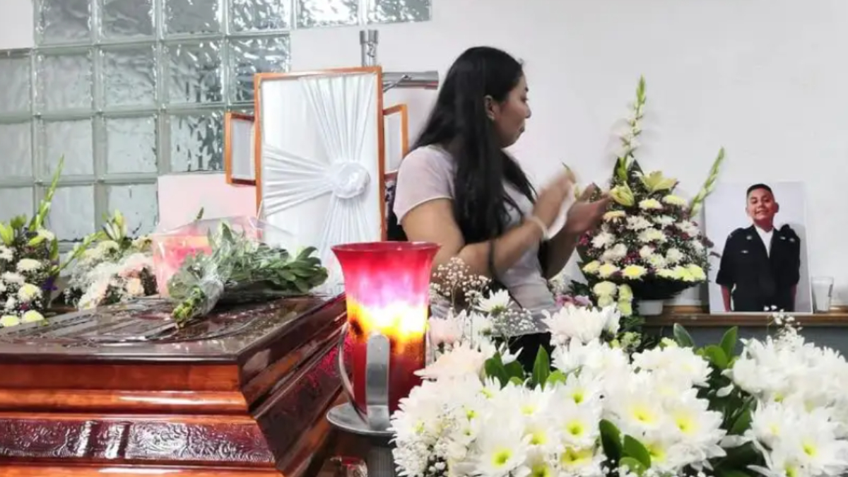 Erick Terán Torbellín, de 13 años, murió durante un campamento de la Academia Militarizada Ollin Cuauhtémoc