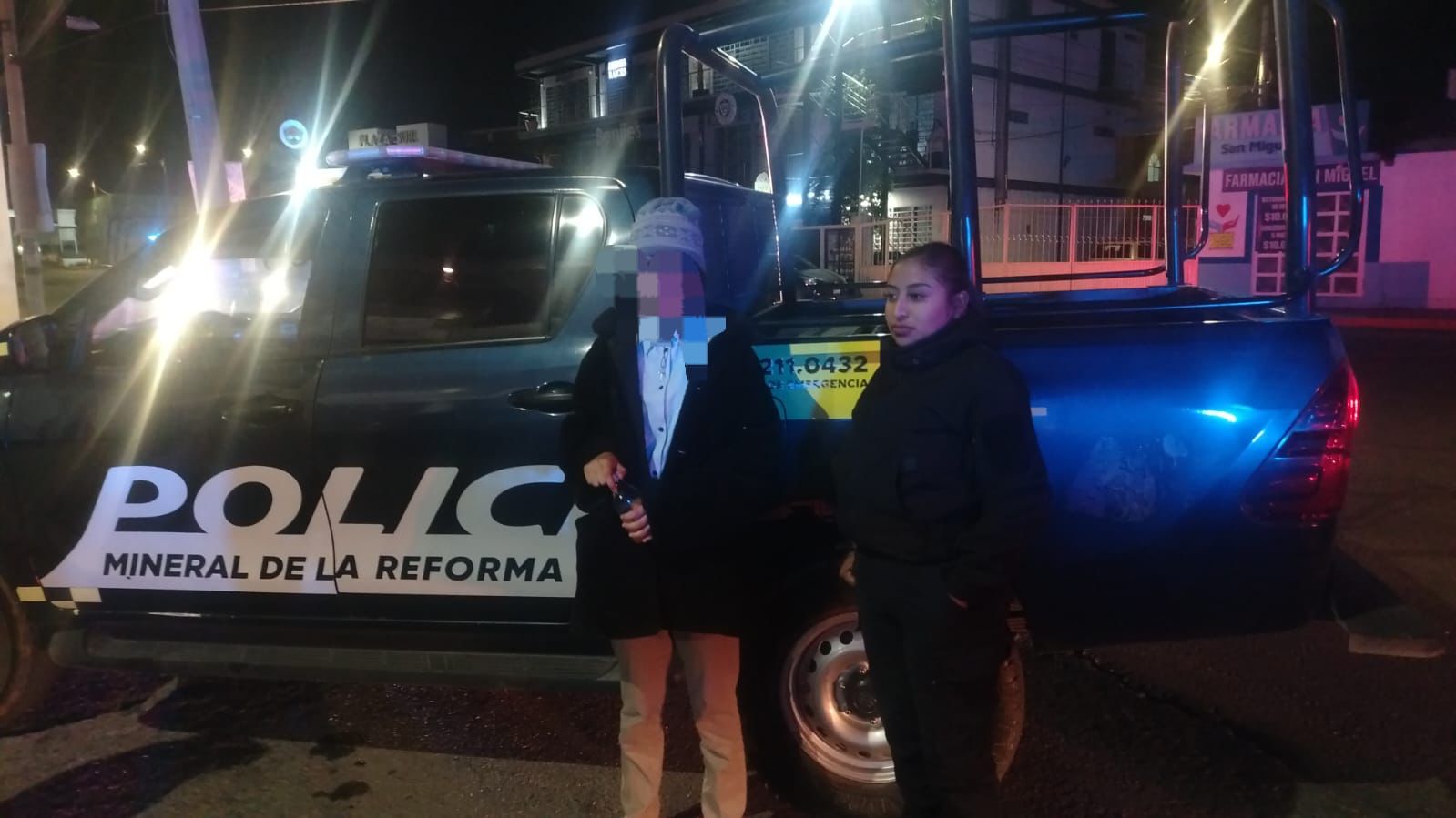 Mineral de la Reforma: hallan en la madrugada a menor desaparecida