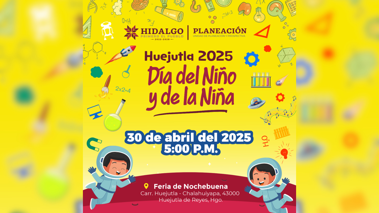 Ciencia y diversión serán parte de la celebración del Día del Niño