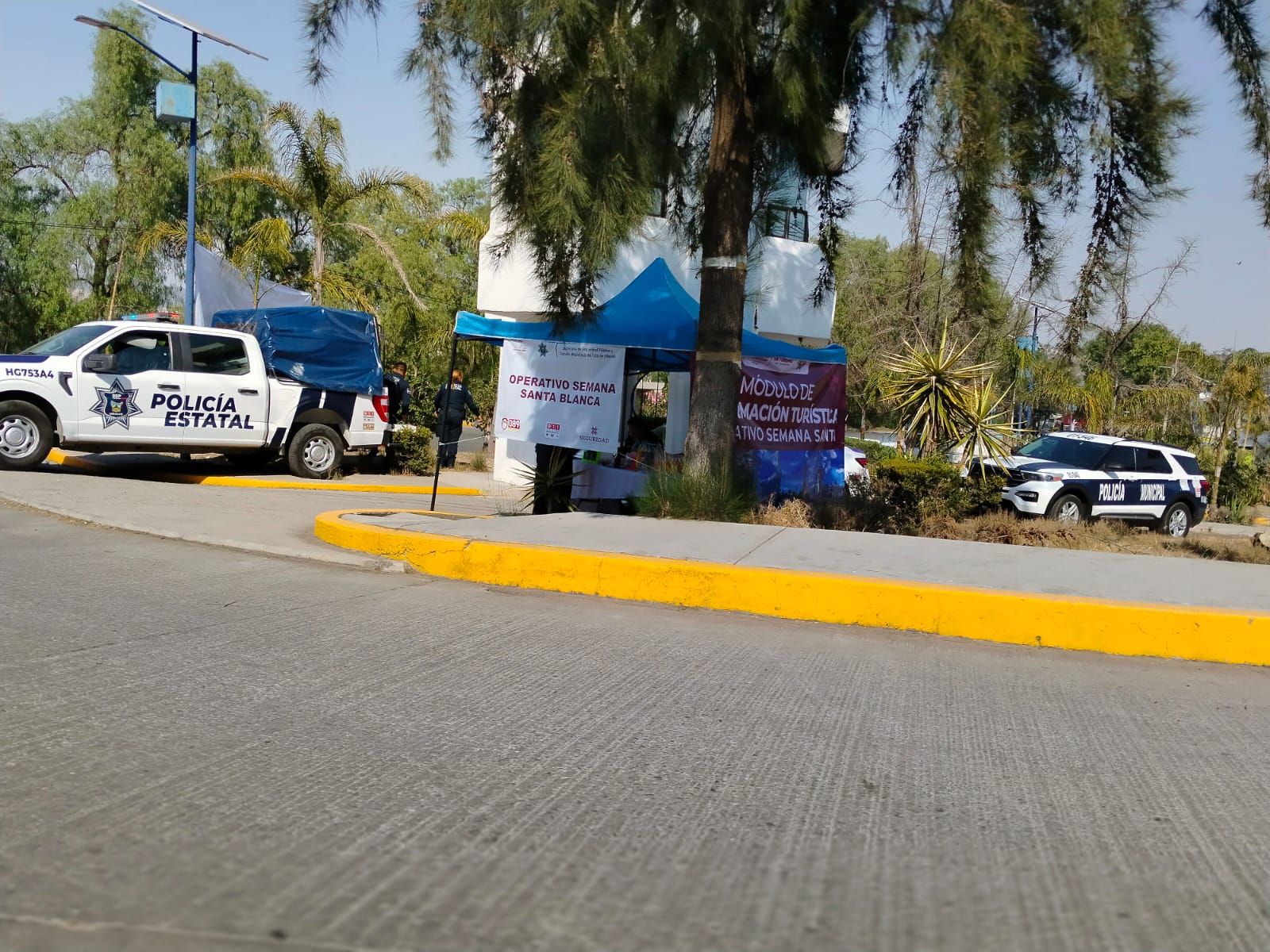 SSPM refuerzan operativos viales y de seguridad en Tula durante Semana Santa