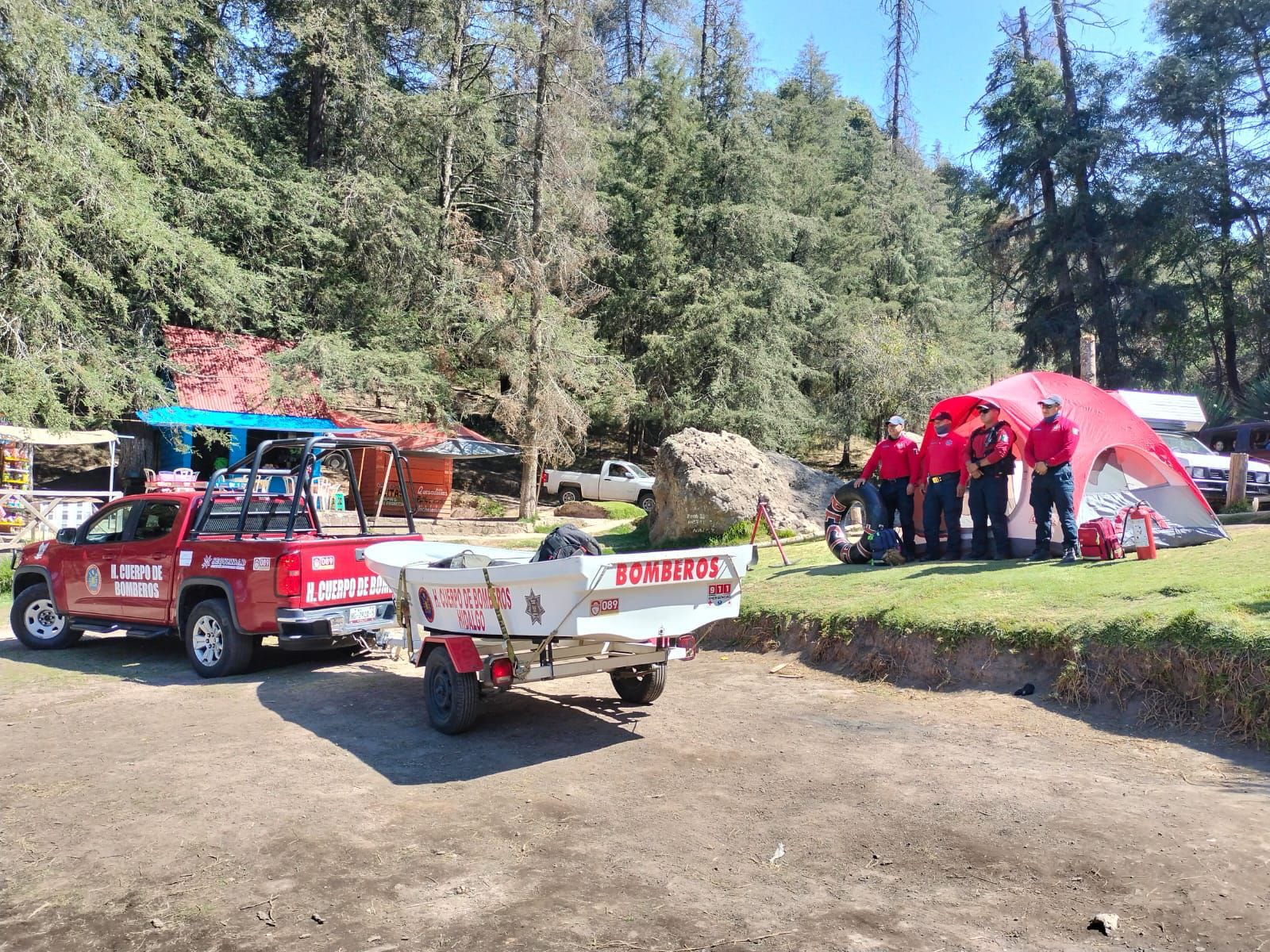 Instalan módulos de atención en carreteras y plazas de Pachuca
