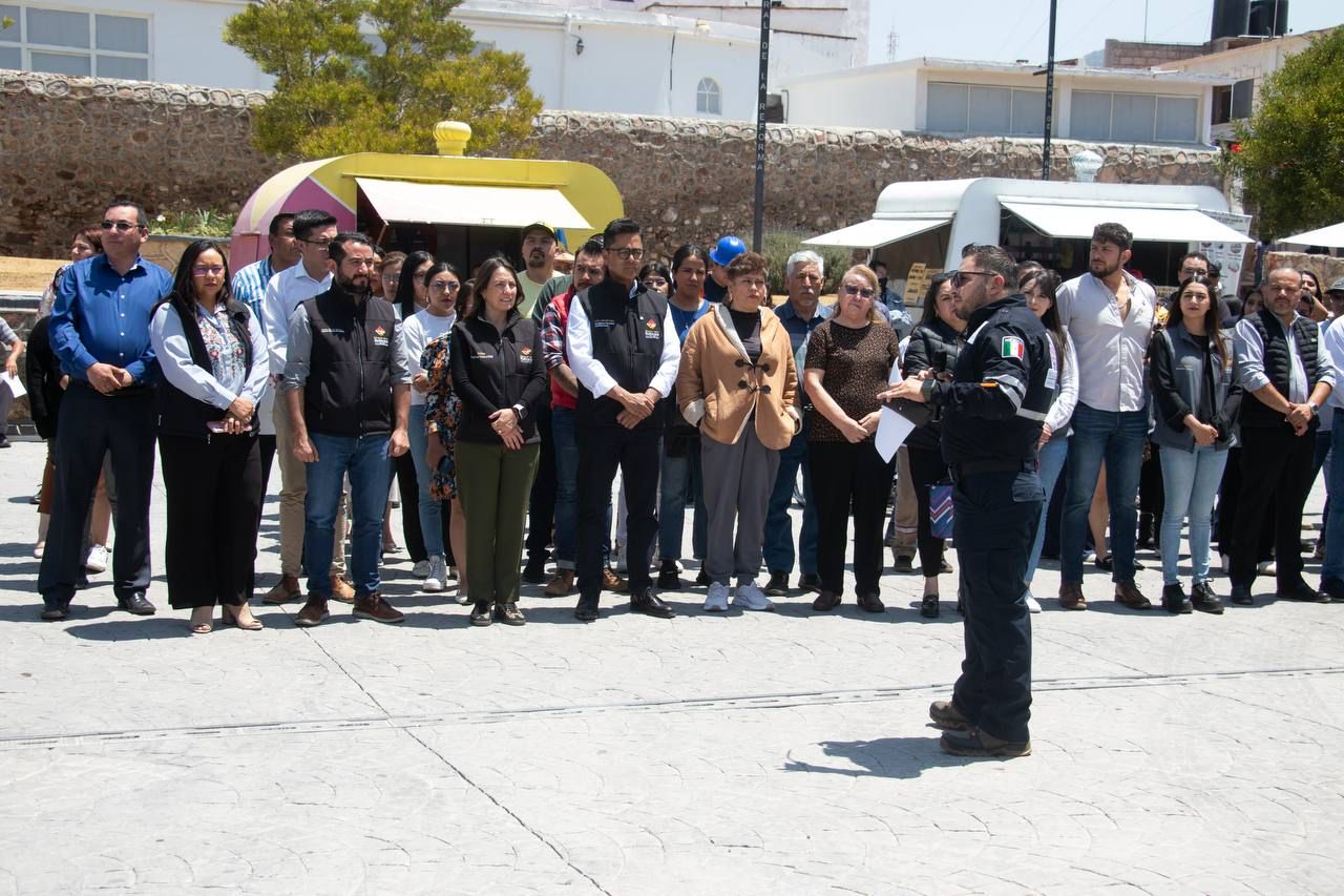 Mineral de la Reforma participa en el Primer Simulacro Nacional
