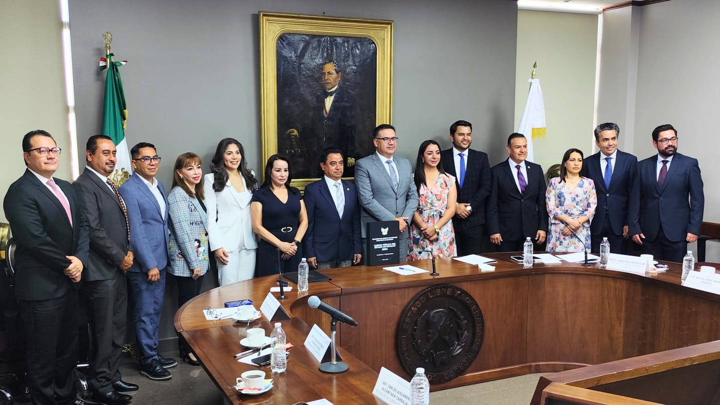 Hacienda entrega la Cuenta Pública 2024 al Congreso de Hidalgo