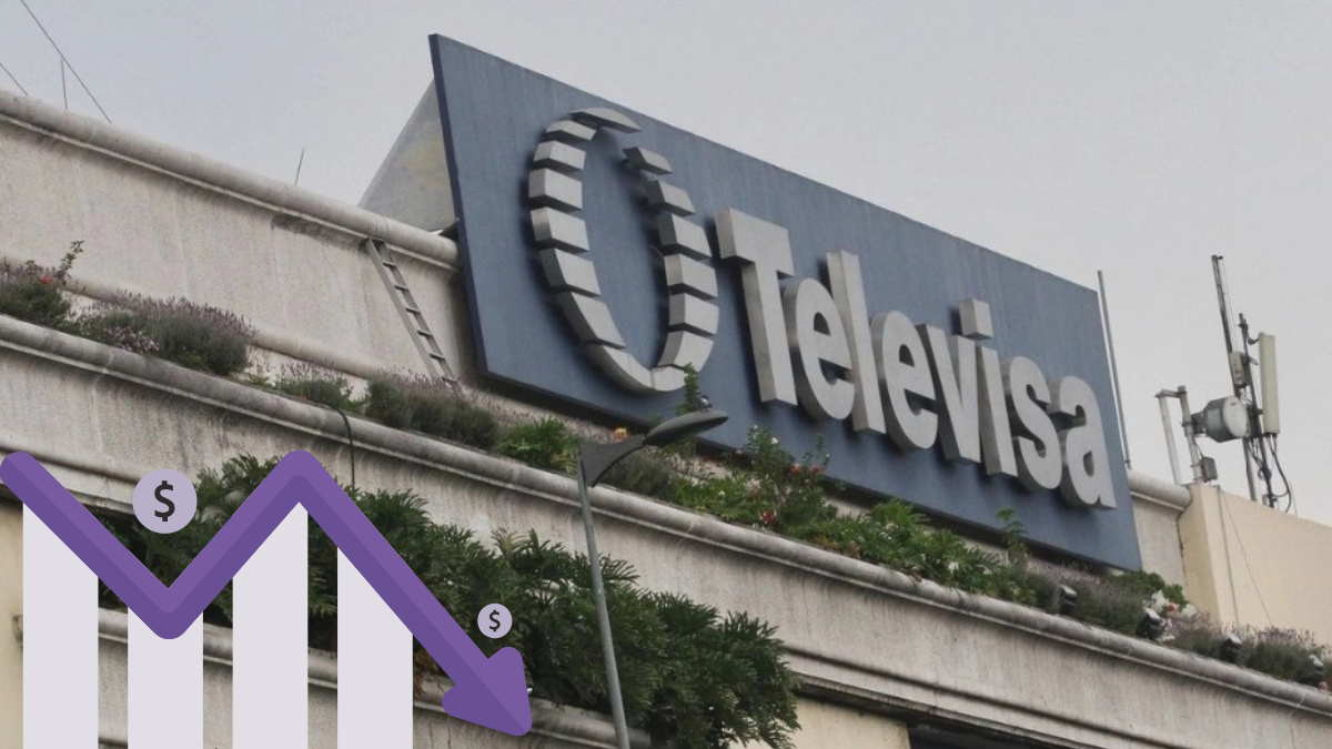 Utilidad de Grupo Televisa se desploma más de 60% en 1er trimestre de 2025