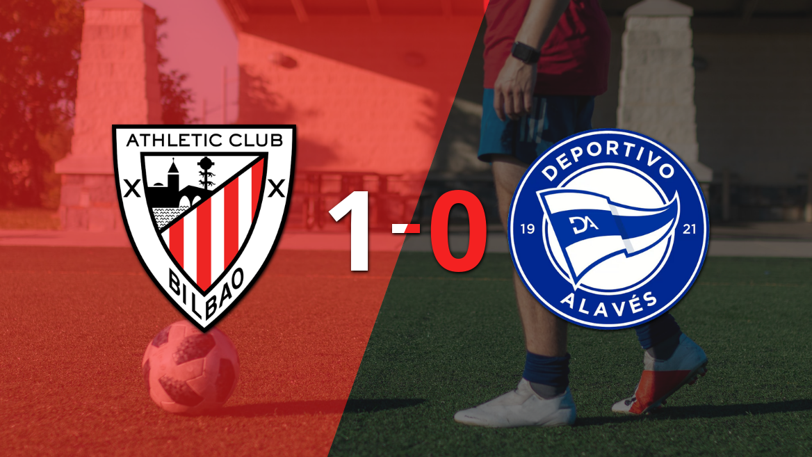 Alavés no logra superar a Athletic Bilbao y pierde con un gol en contra