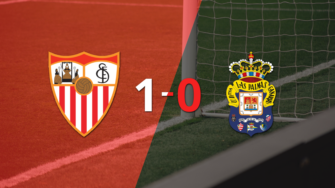UD Las Palmas perdió 1-0 ante Sevilla