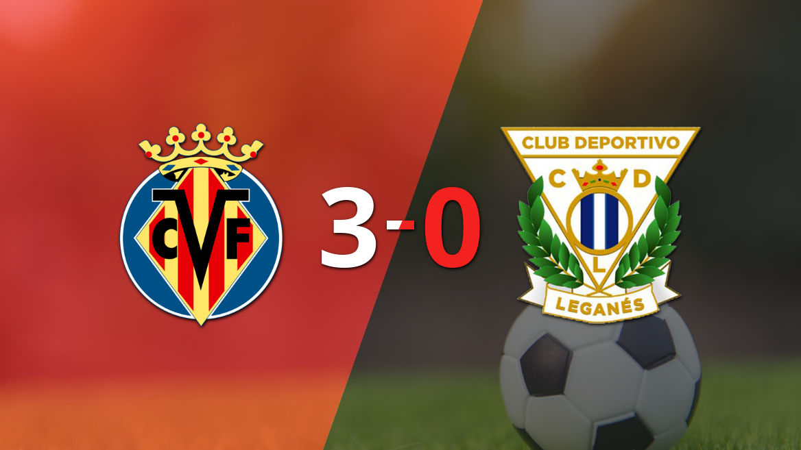 Doblete de Ayoze Pérez en la goleada de Villarreal frente a Leganés