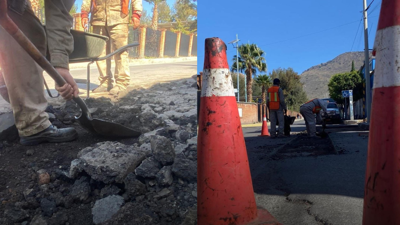 Inversión en bacheo crece en Pachuca; usarán materiales más duraderos