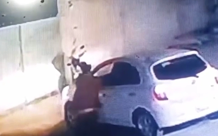 VIDEO | Cámara de seguridad capta agresión a mujer en Zimapán