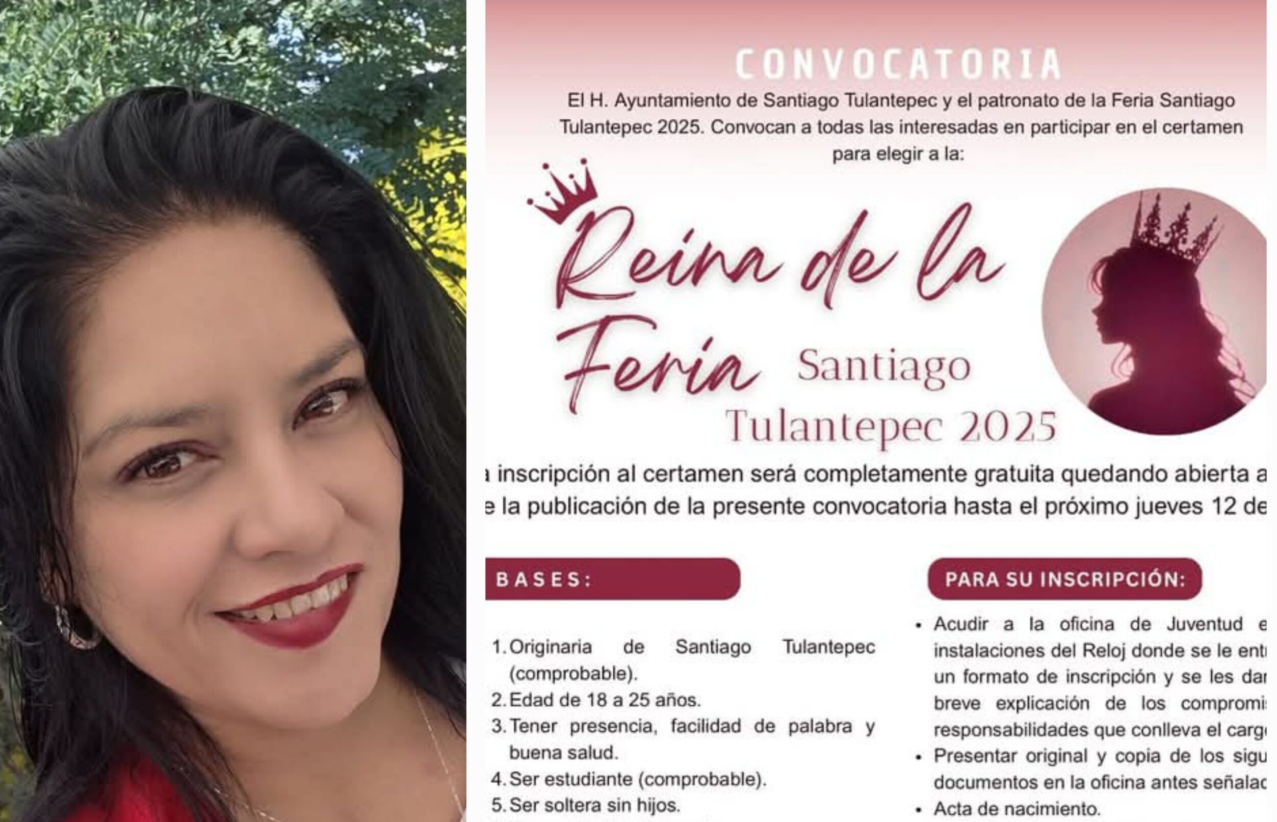 Santiago Tulantepec, gobernado por una mujer, promueve certamen con estereotipos de género