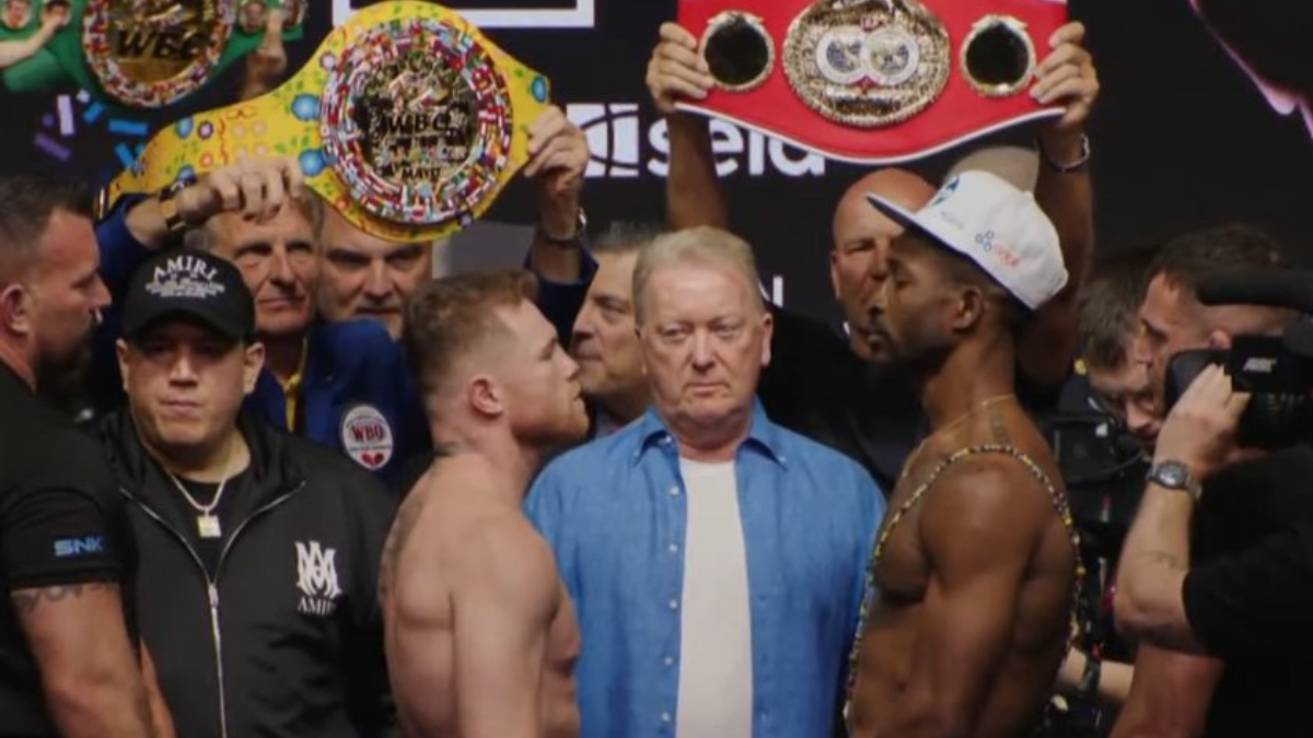 “Mi sueño era pelear en el extranjero”, aseveró Canelo Álvarez tras aprobar el pesaje con 167.1 libras.