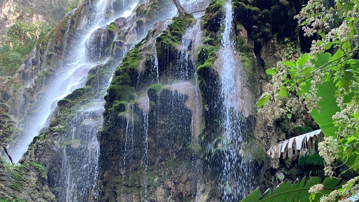 Disfruta del paraíso escondido en Hidalgo: cascadas, aguas termales y naturaleza en la Cascada La Gloria.