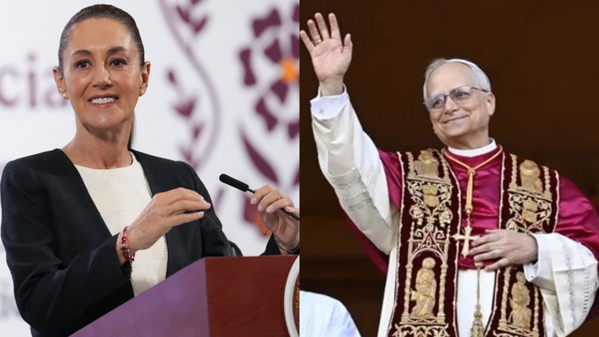 La mandataria expreso sus felicitaciones al nuevo líder de la Iglesia Católica, León XIV.