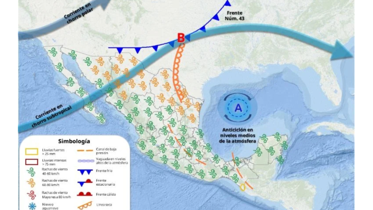 Temporada de lluvias inicia este 15 de mayo: aguaceros, granizo y calor extremo en varios estados