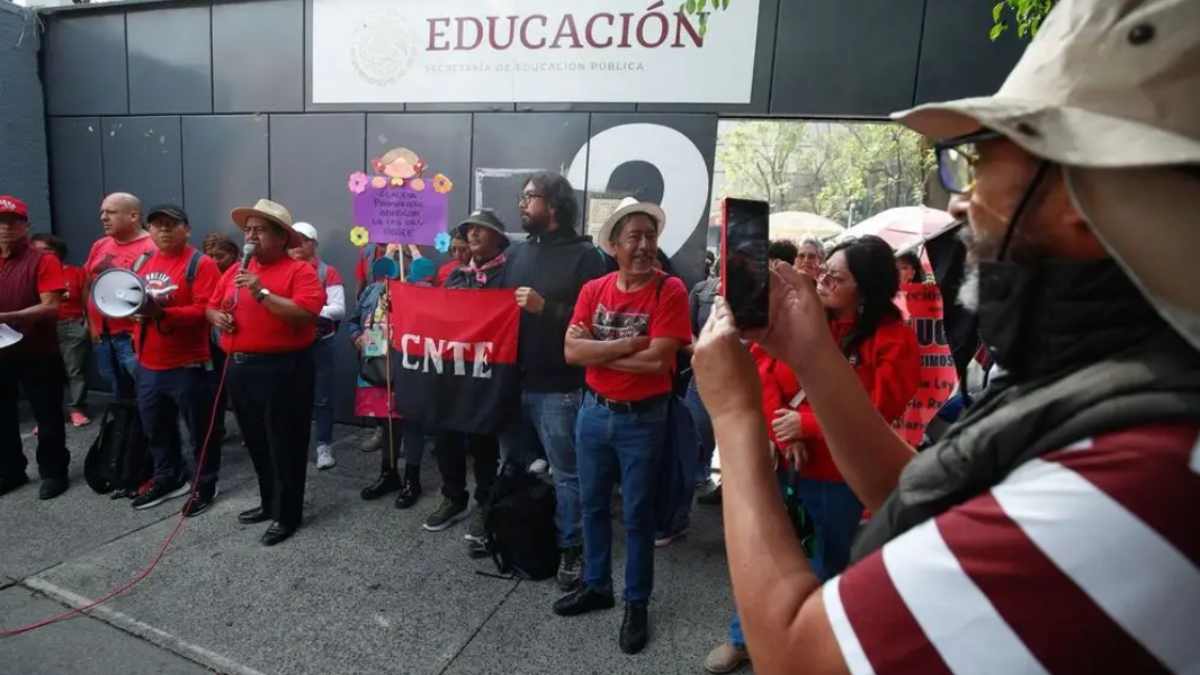 “Que nos volteen a ver”, CNTE niega boicot a elección judicial; exige reunión con Sheinbaum