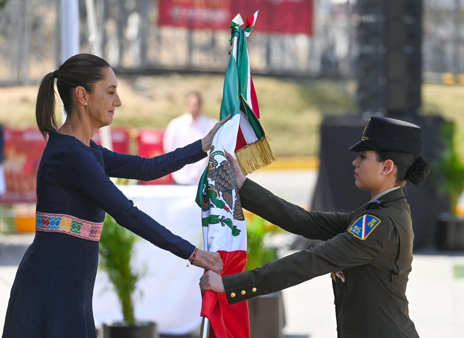 Claudia Sheinbaum encabeza conmemoración del 163 aniversario de la Batalla de Puebla