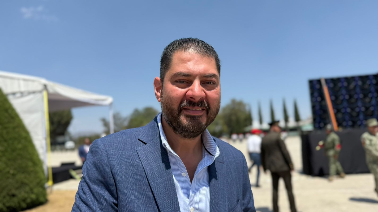 Edmundo Tejeda niega protesta por obras en Real del Monte