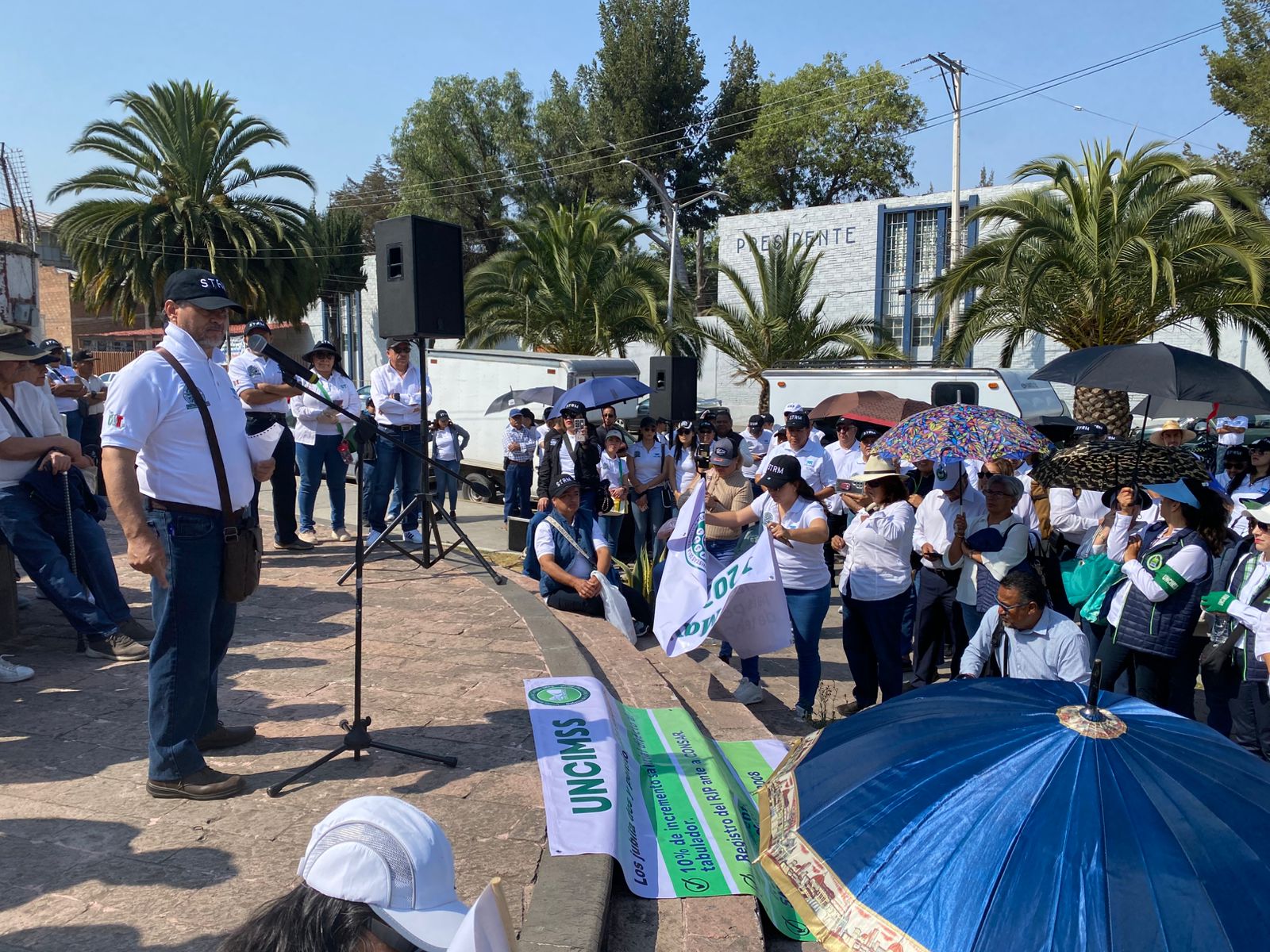 Día del Trabajo: telefonistas de Pachuca exigen liberación de más de 100 plazas