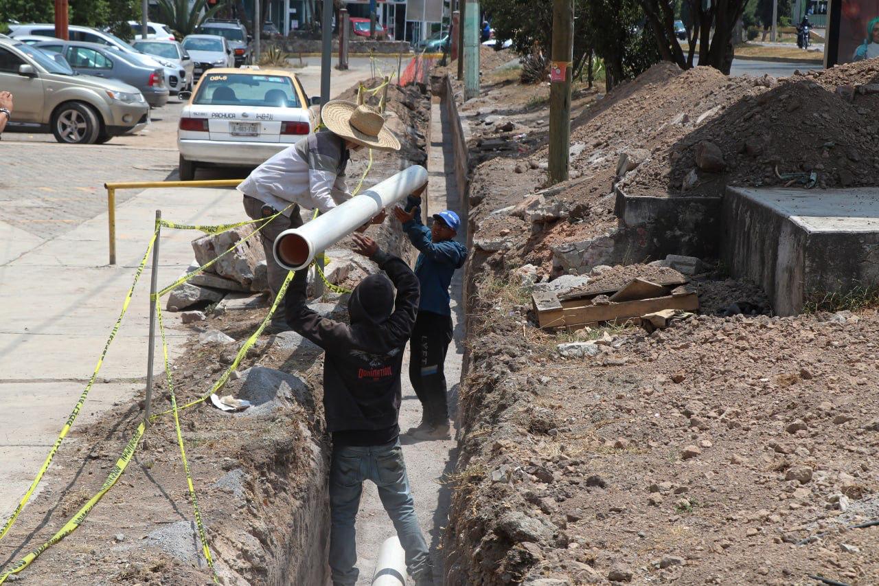 Pachuca: Caasim mejora red hidráulica en seis colonias con nueva tecnología