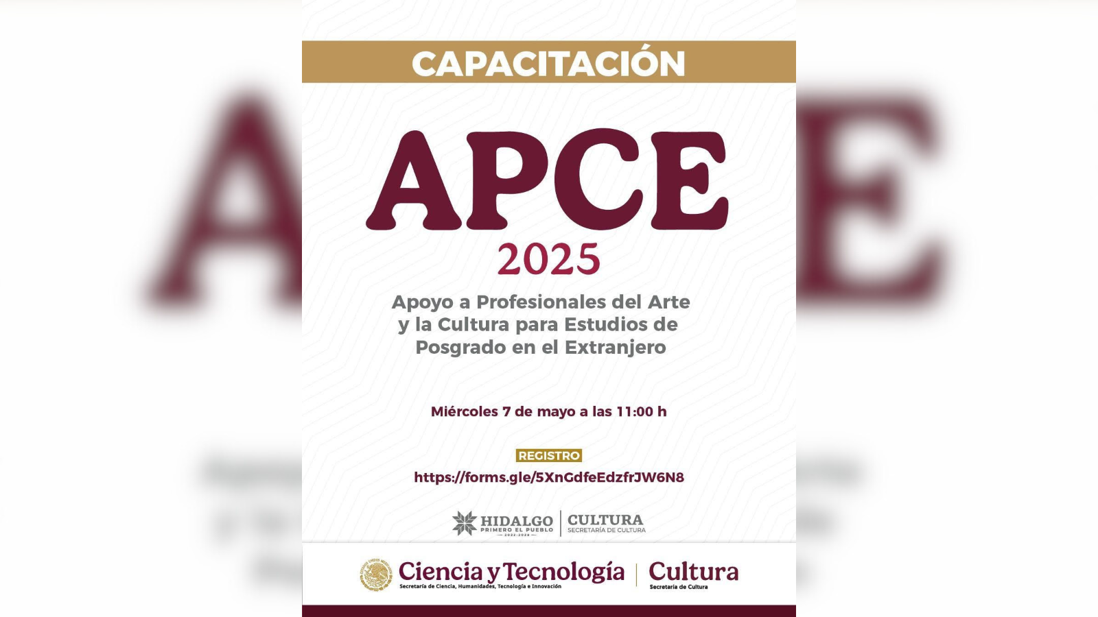 Lanzan convocatoria para artistas; checa de que se trata