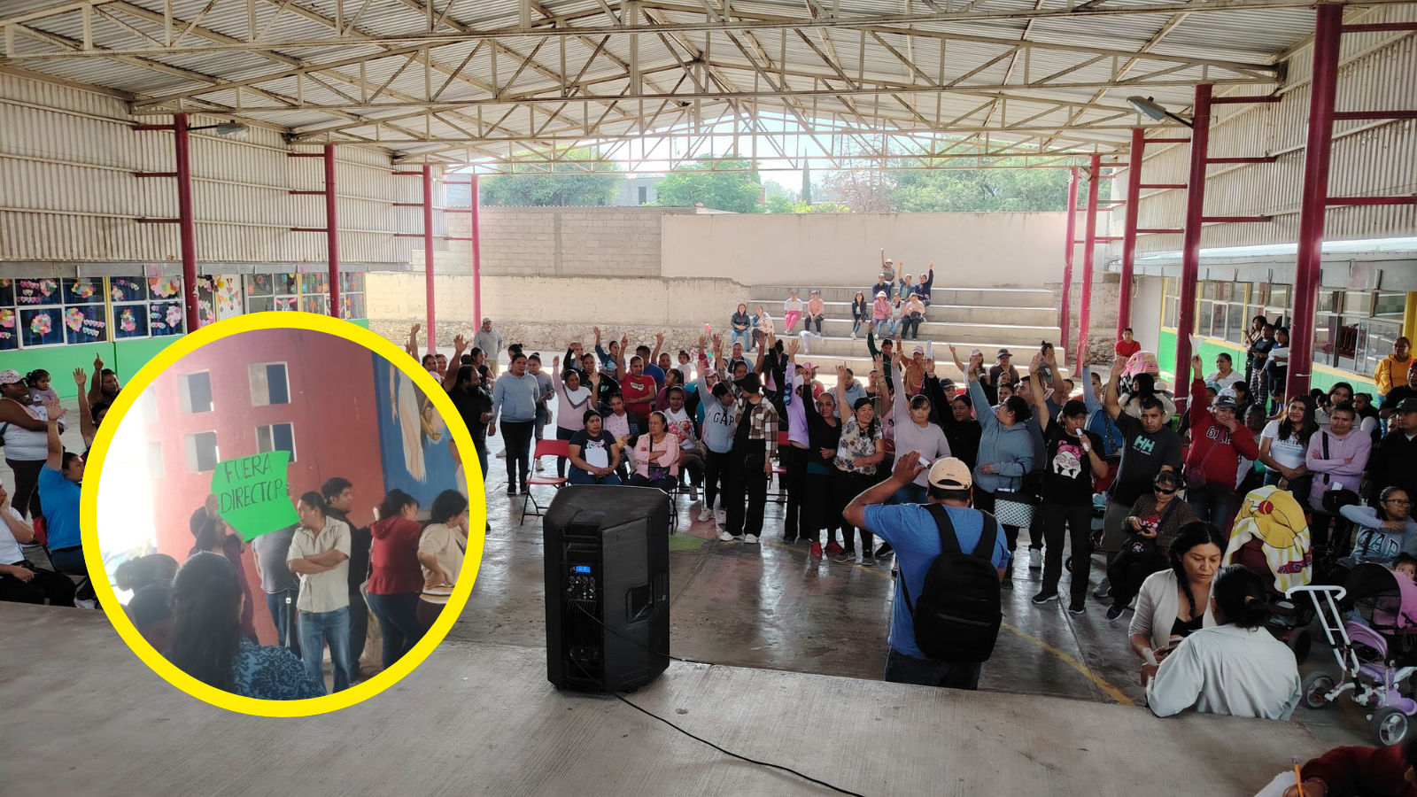 Protesta escolar en Hidalgo: exigen rendición de cuentas y acción de la SEPH