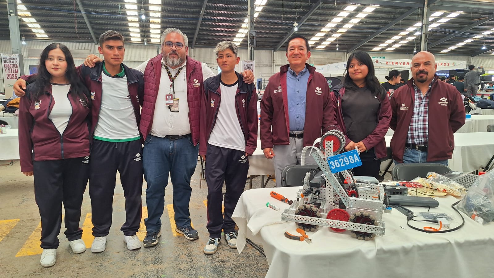 Jóvenes del CONALEP Tulancingo representarán a México en el Mundial de Robótica