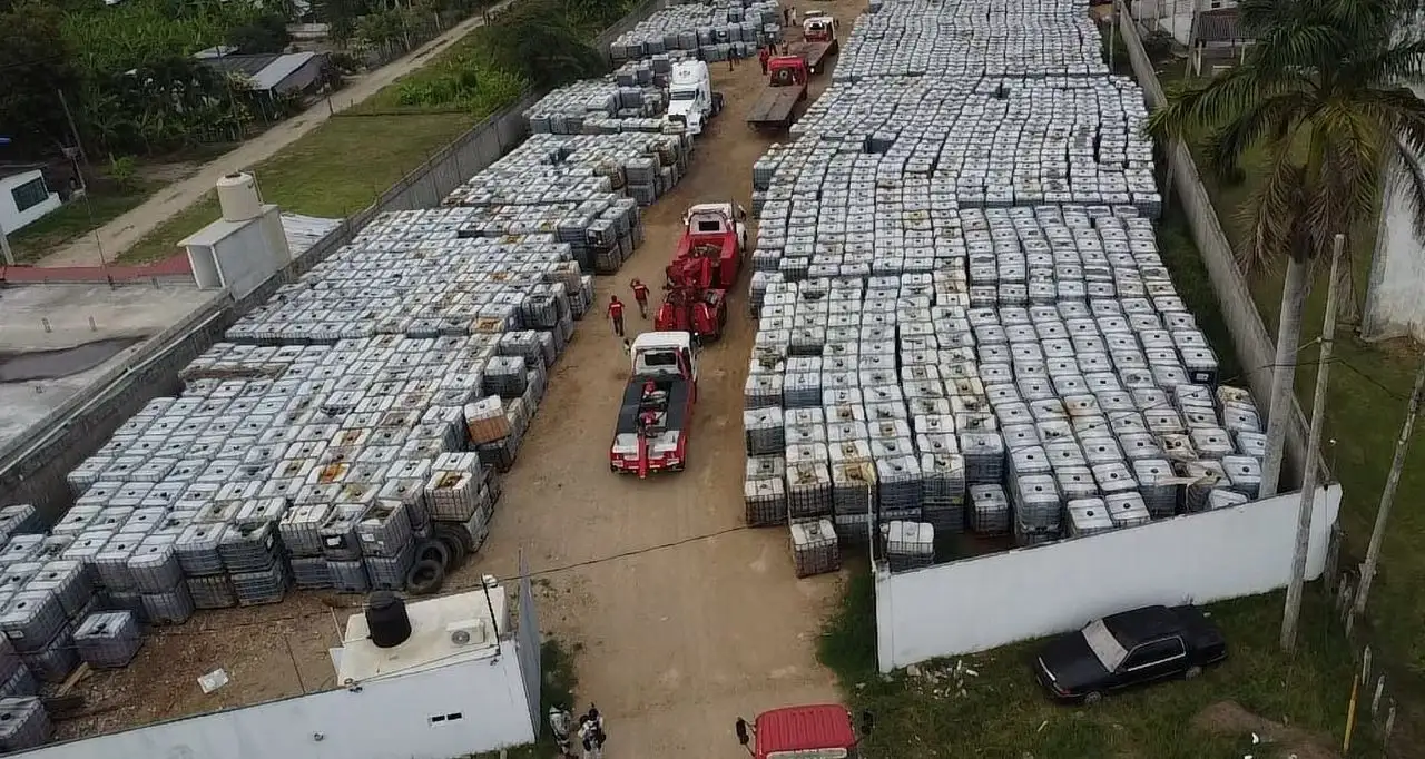 Hallan 3 millones de litros de huachicol en Tabasco