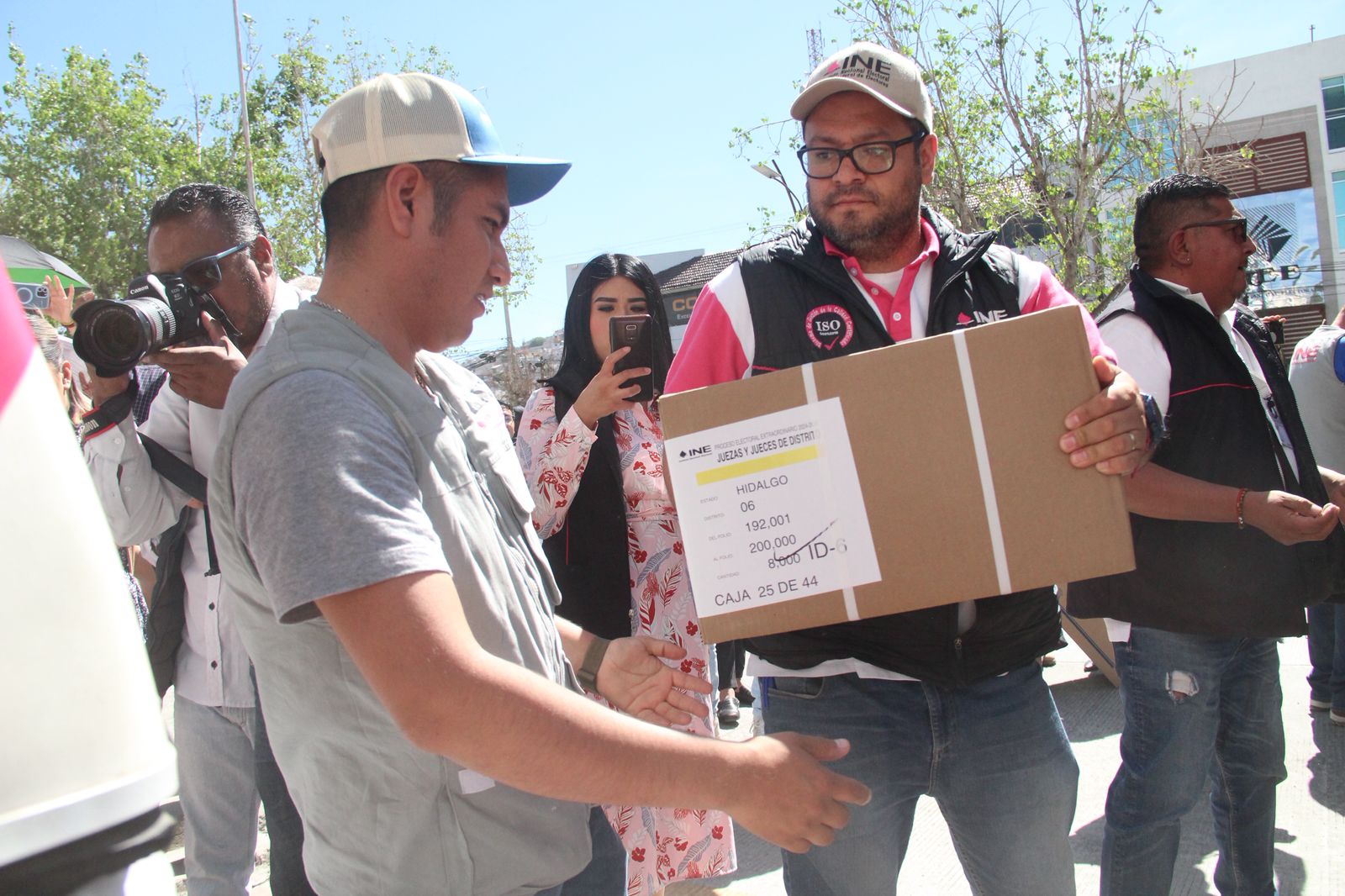 Hidalgo listo para votar: llegan boletas para elección del Poder Judicial