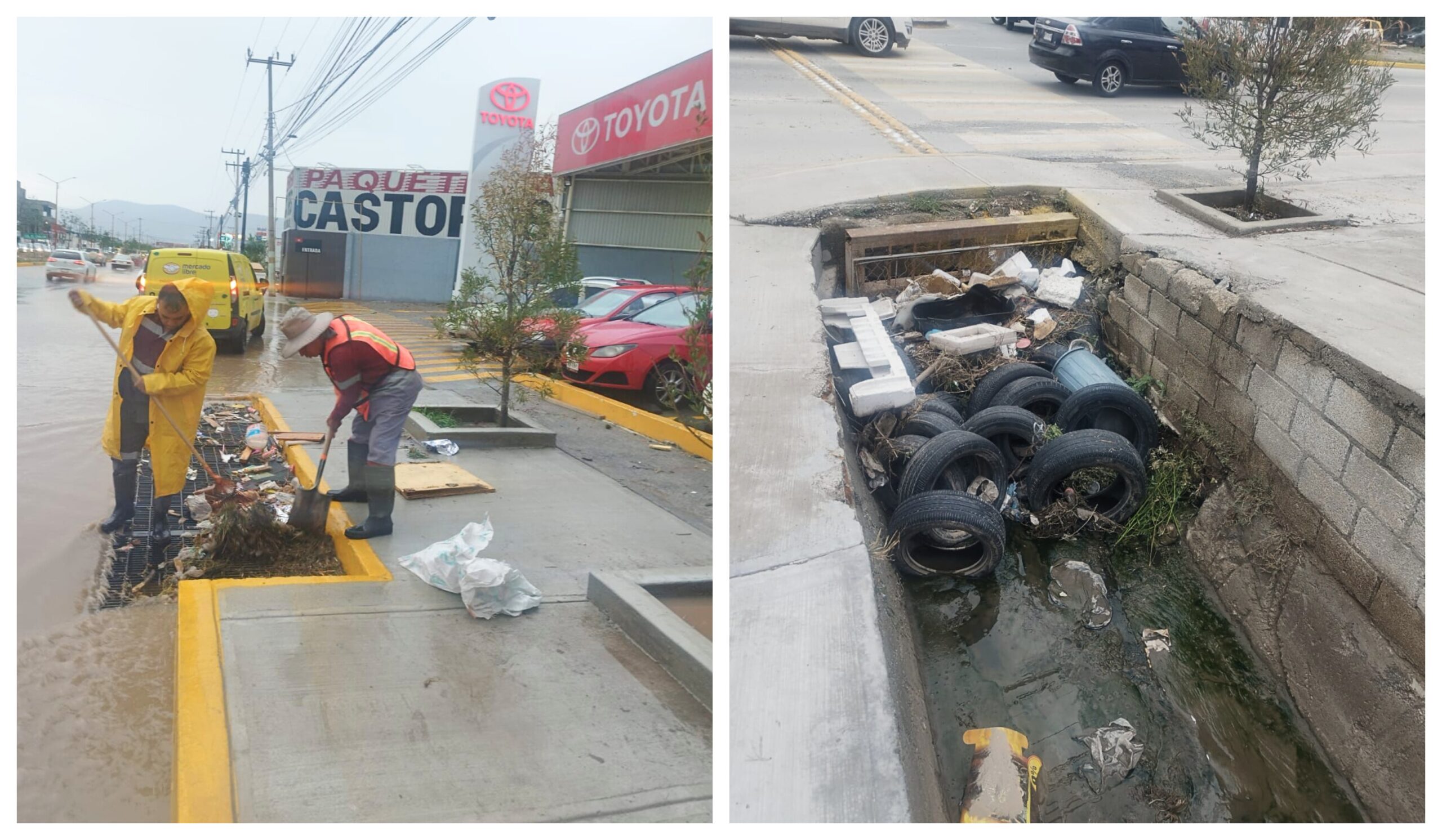 Inundación en la Pachuca-Sahagún fue por canales obstruidos intencionalmente: SIPDUS