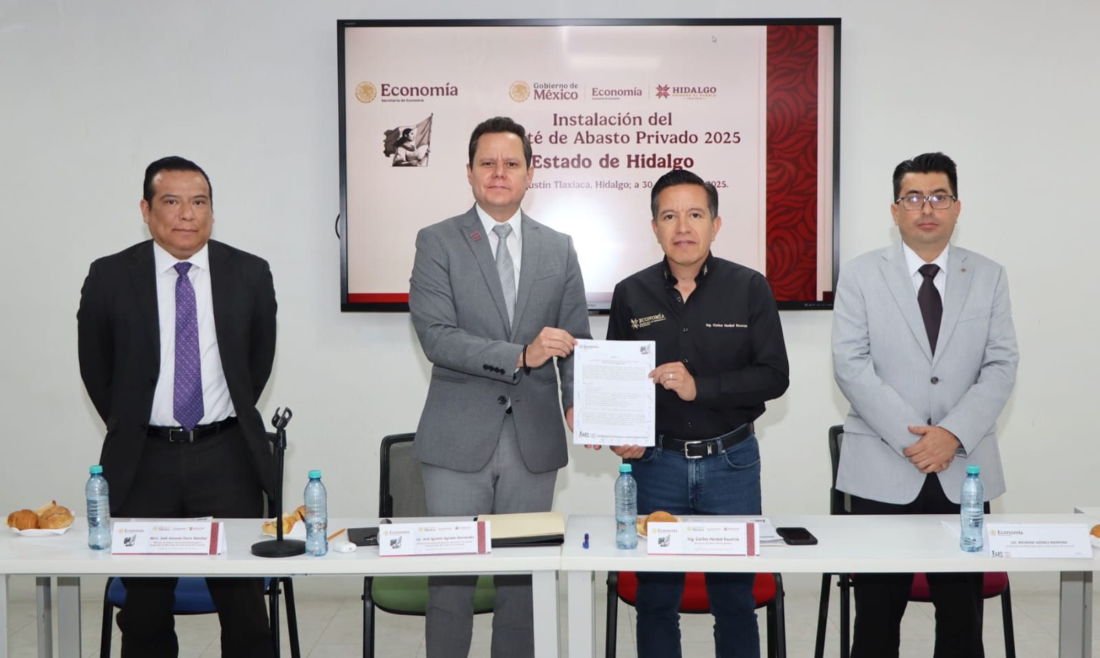 Hidalgo instala el 24º Comité de Abasto Privado 2025 para garantizar suministro durante emergencias y huracanes