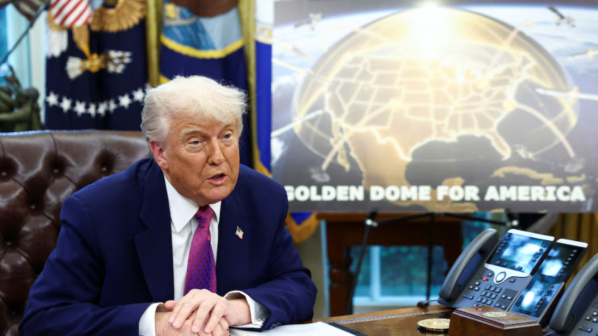 Trump aseguró que el domo protegerá a Estados Unidos de amenazas como misiles balísticos, hipersónicos y misiles de crucero avanzados.