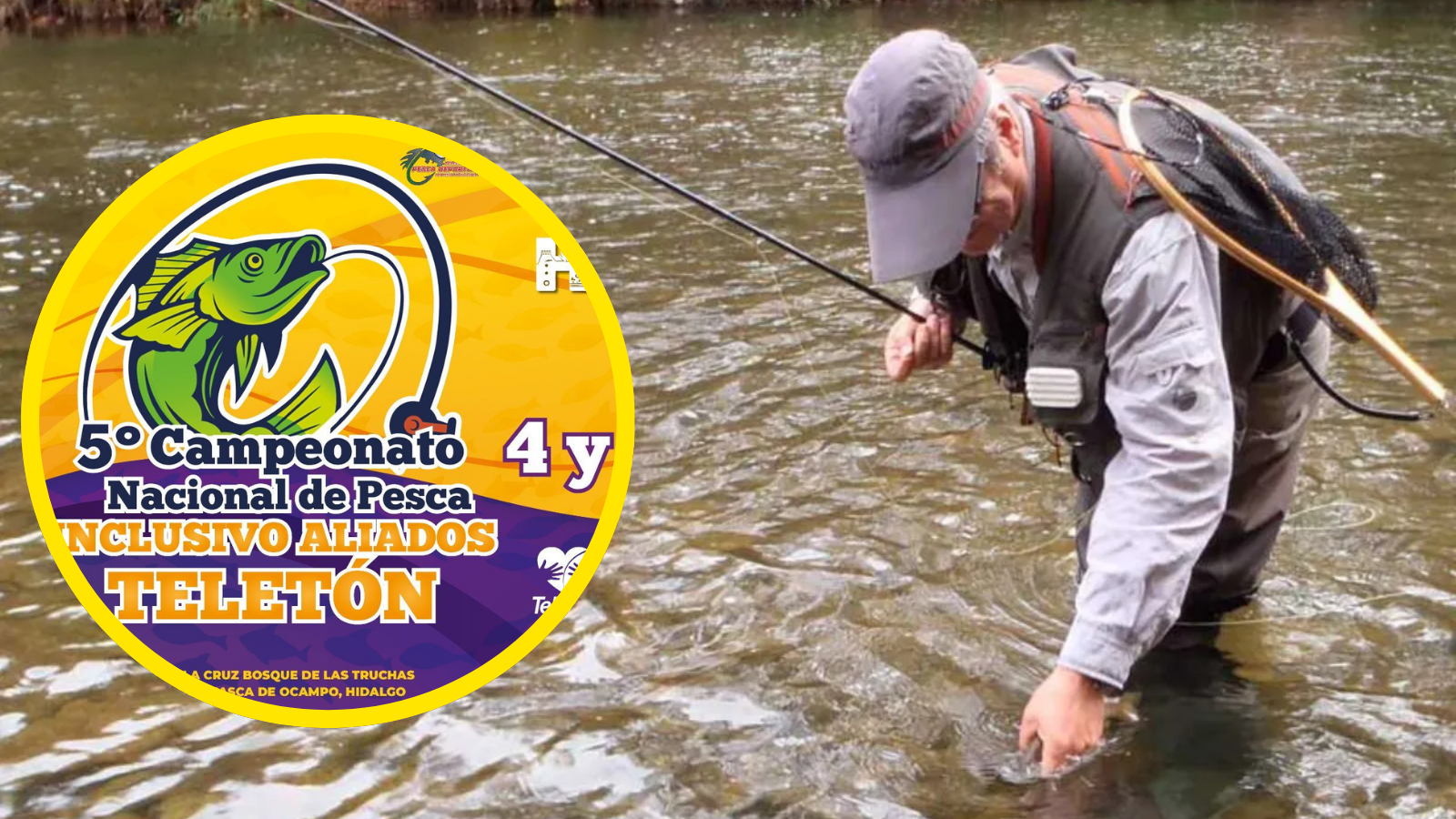 Huasca será sede Campeonato Nacional de Pesca Inclusivo Aliados Teletón