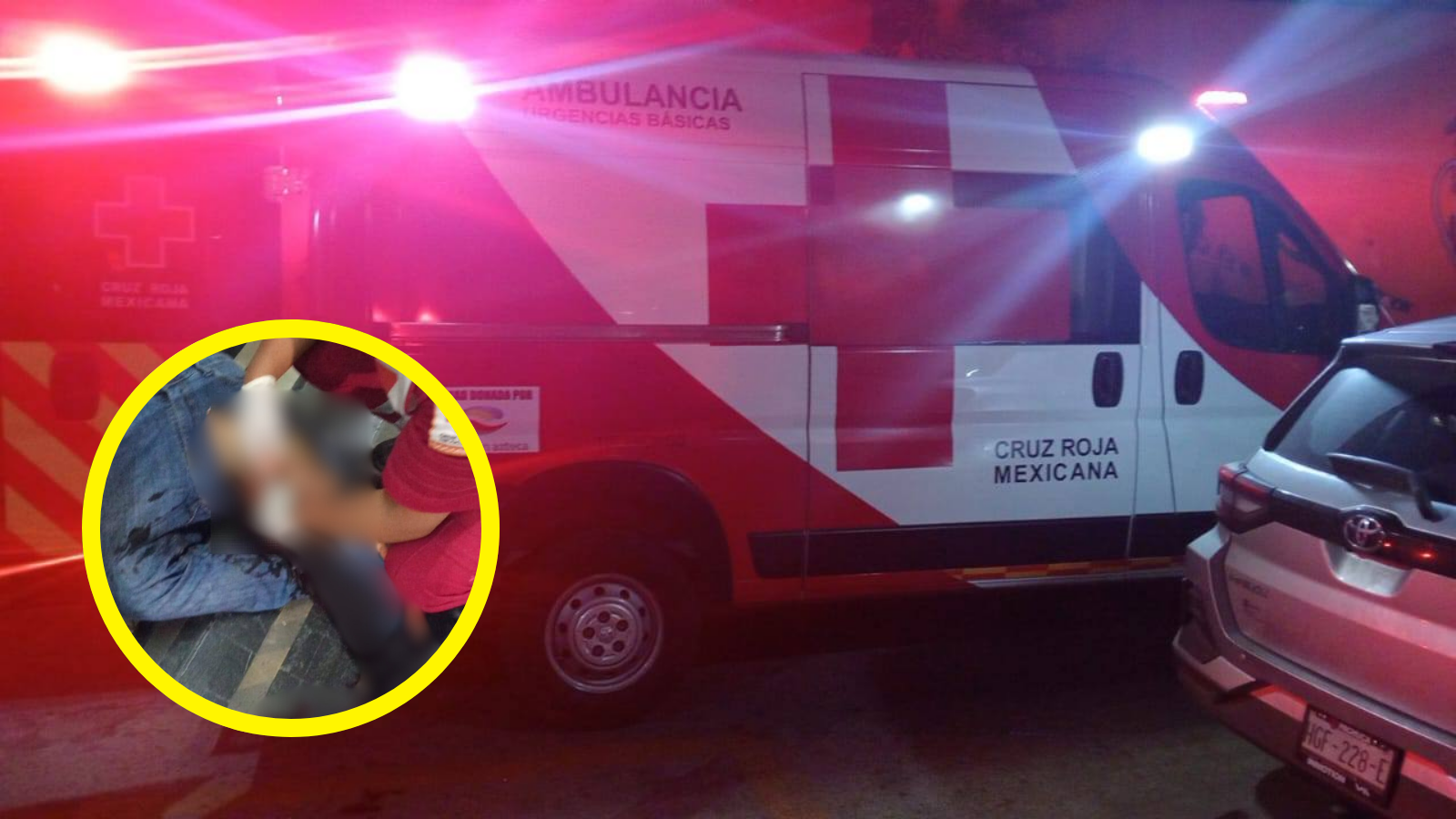 Abandonan a hombre baleado frente a clínica privada en Tulancingo