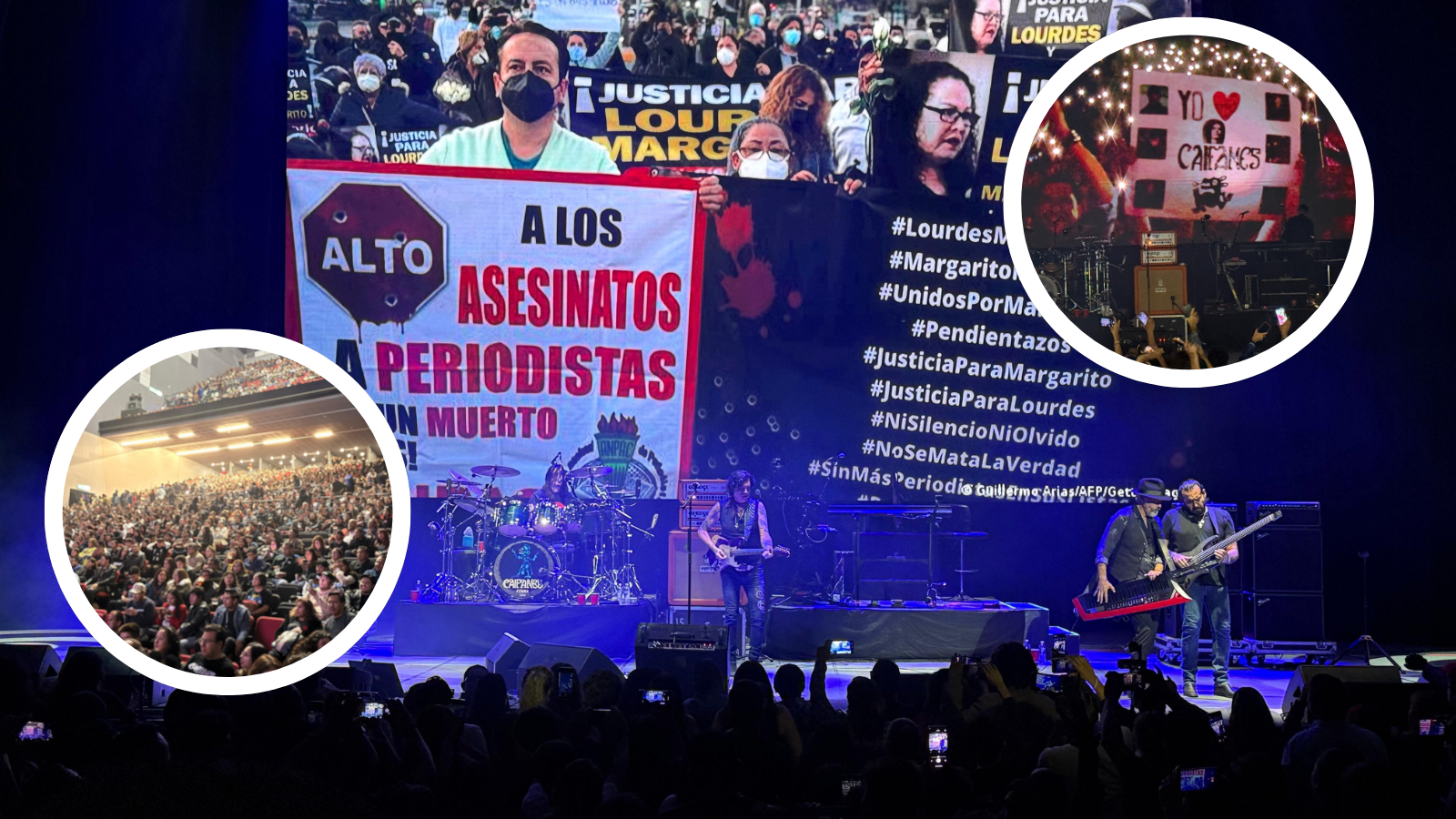 Caifanes llena el Auditorio Explanada con un concierto inolvidable