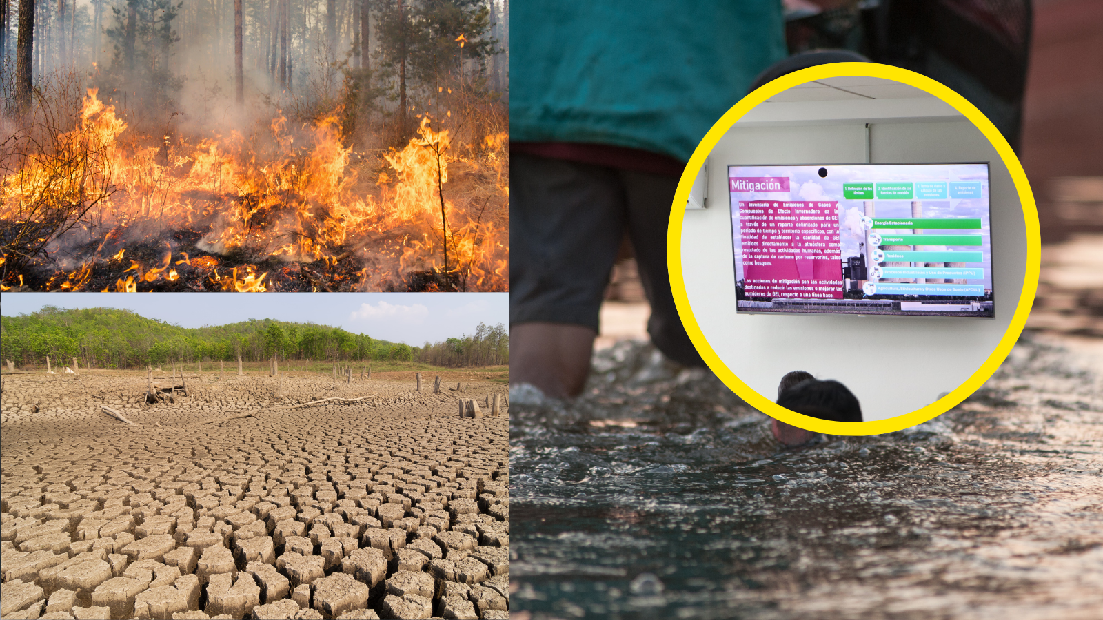 Cambio climático en Hidalgo: incendios, sequías e inundaciones