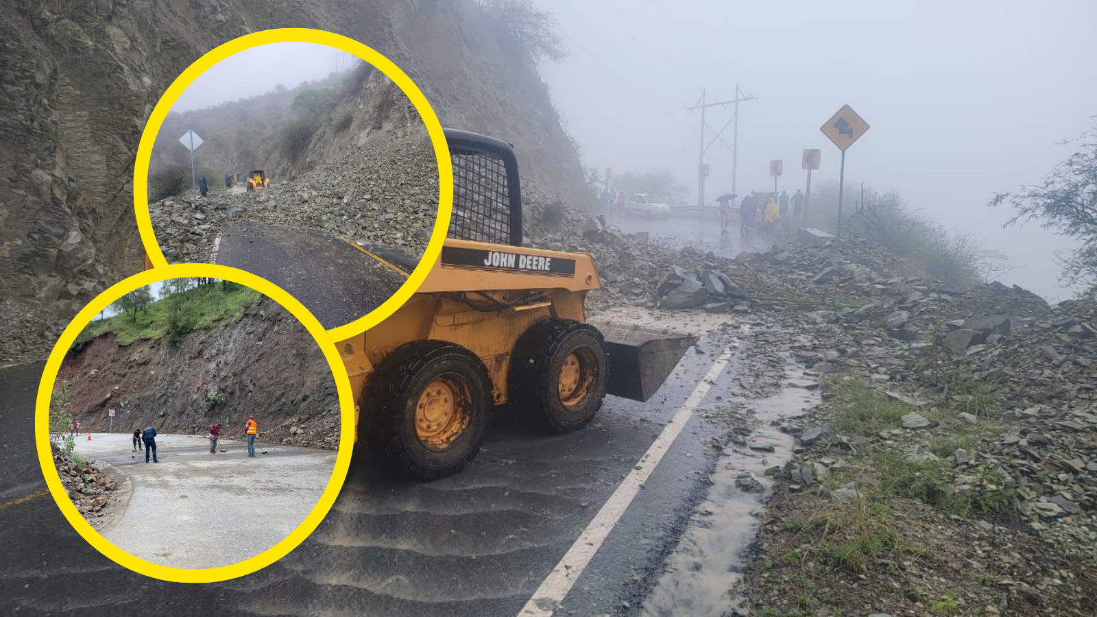 Lluvias causan derrumbes, inundaciones y caída de árboles en más de 18 municipios de Hidalgo