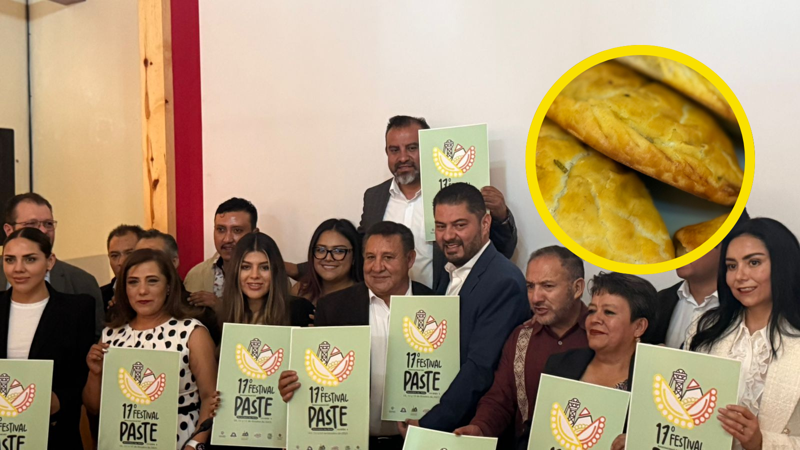 Presentan cartel del 17º Festival del Paste en Real del Monte; ve cuándo