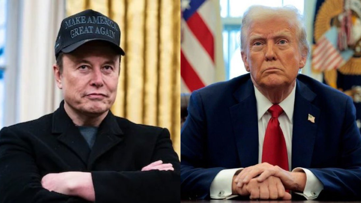Acciones de Tesla caen tras pelea pública entre Elon Musk y Donald Trump