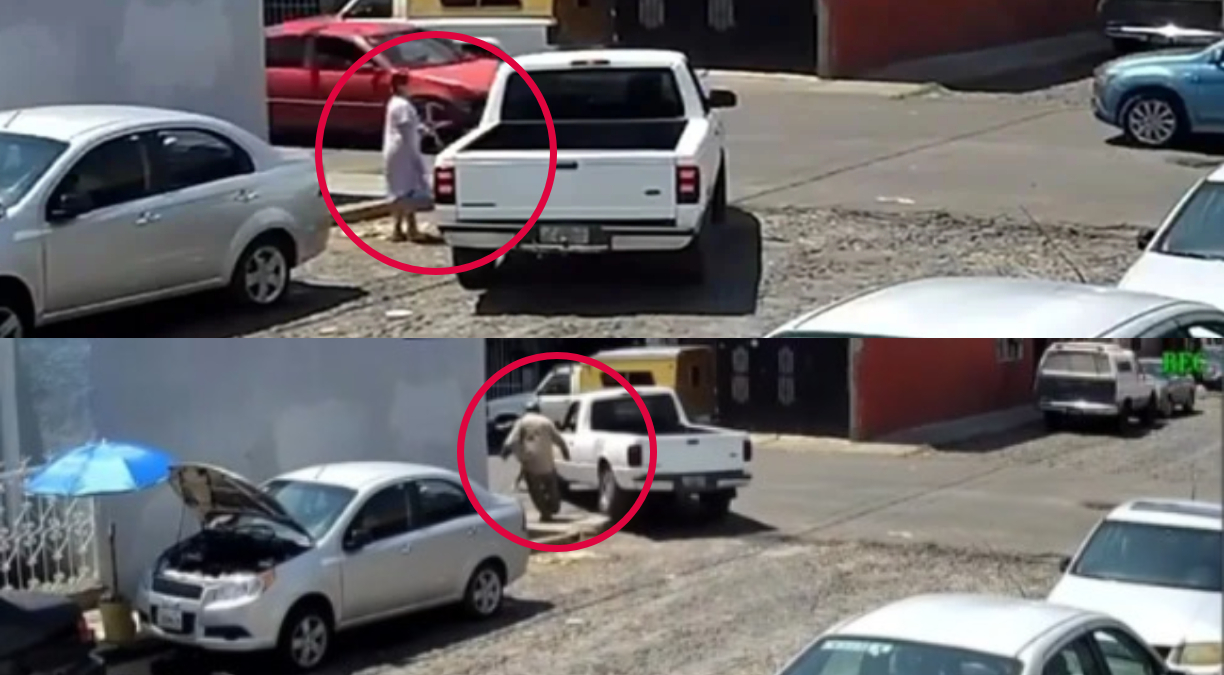 VIDEO: Conductor acosa a niña de 10 años y huye tras atropellarla