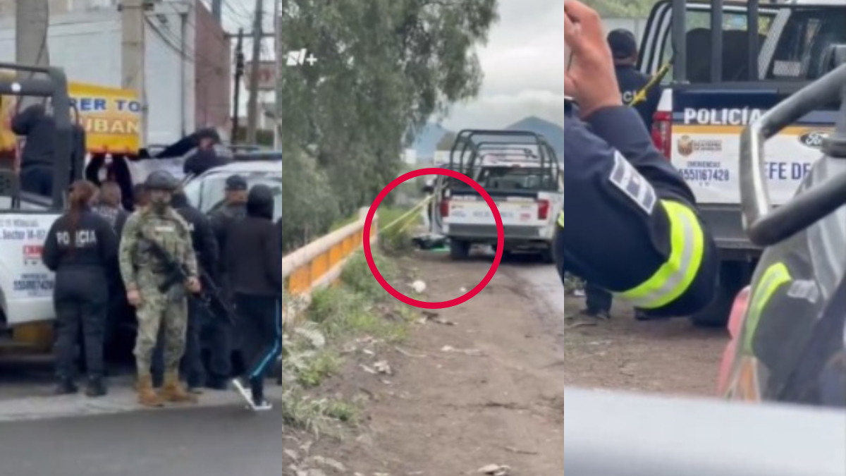 [VIDEO] Horror en las carreteras México-Pachuca y Texcoco-Lechería: Abandonan restos humanos
