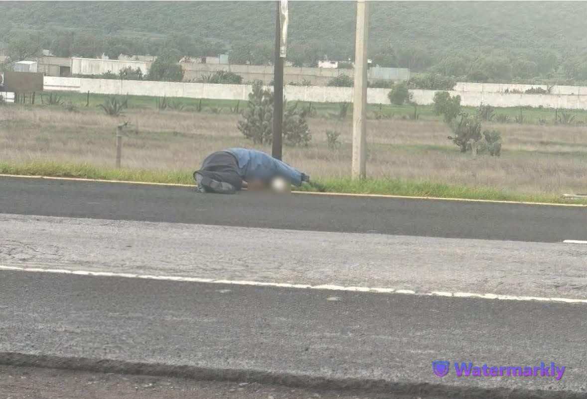Hombre muere atropellado en Tolcayuca, sobre la autopista México–Pachuca
