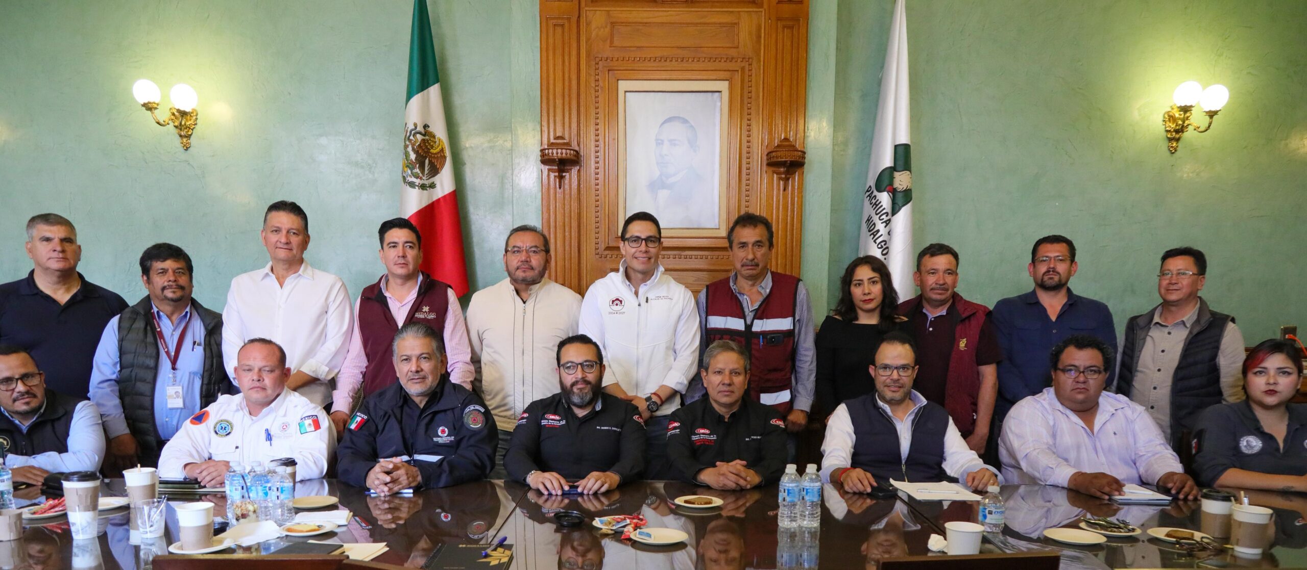 Pachuca refuerza acciones ante lluvias